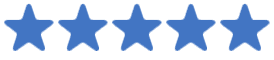 5 stars blue